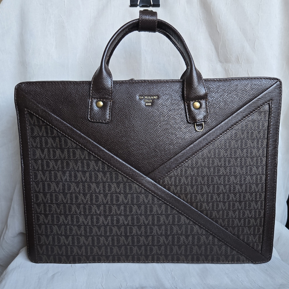 Da Milano Genuine Leather Laptop Sleeve